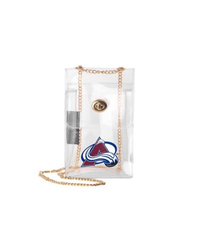 Logo Brands Colorado Avalanche Clear Essential Crossbody Purse