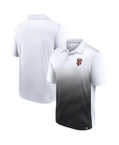 Fanatics Мужская белая рубашка поло San Francisco Giants с сублимационным принтом