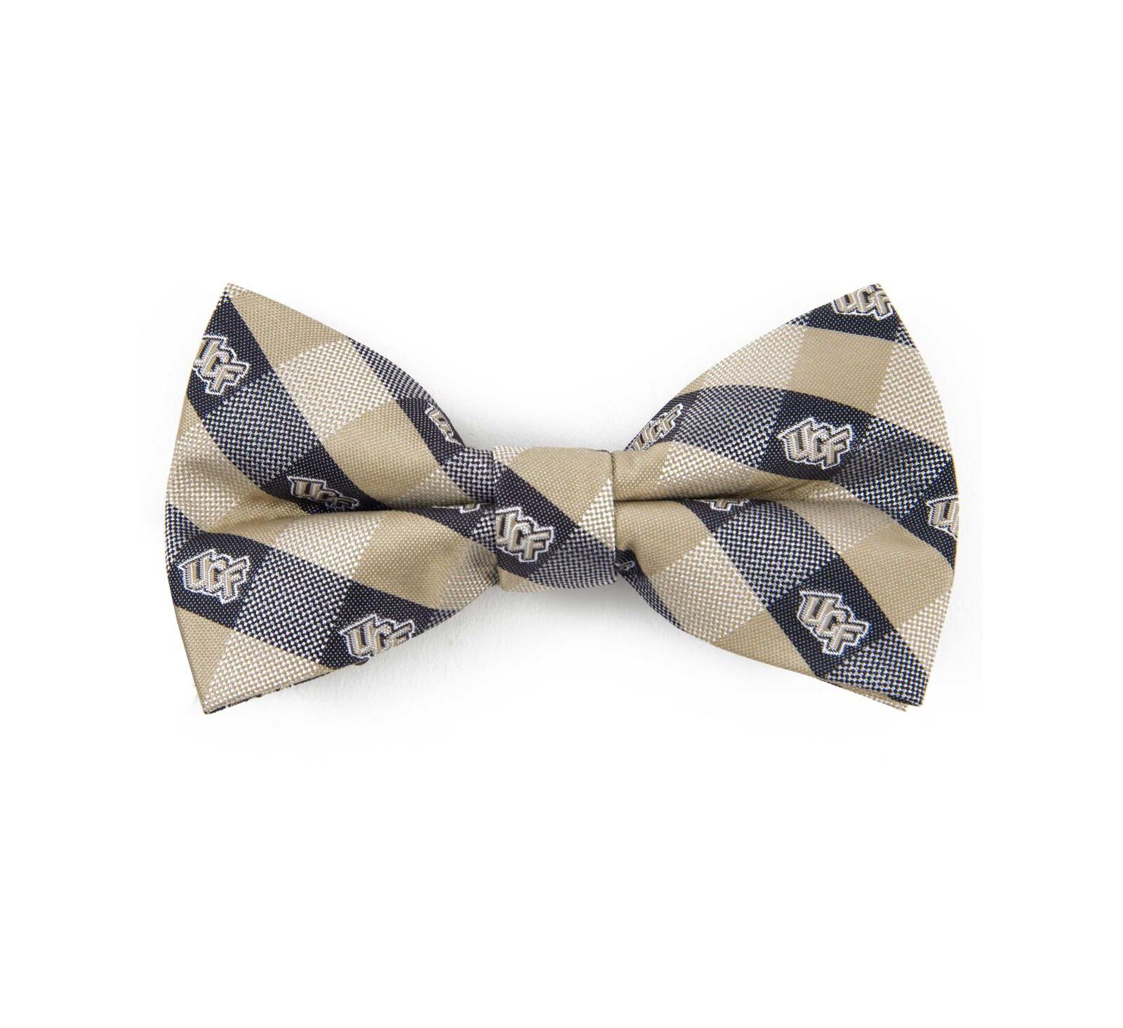Eagles Wings Men's Black UCF Knights Check Bow Tie