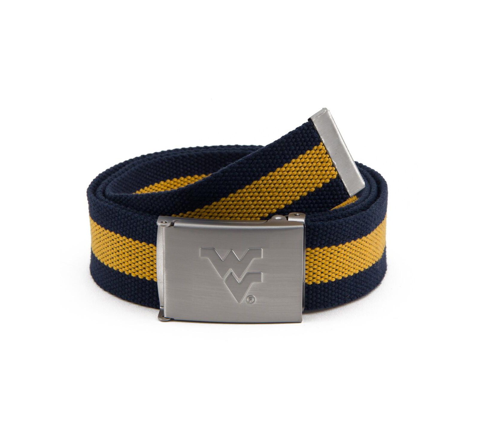 Мужской ремень Eagles Wings West Virginia Mountaineers Fabric