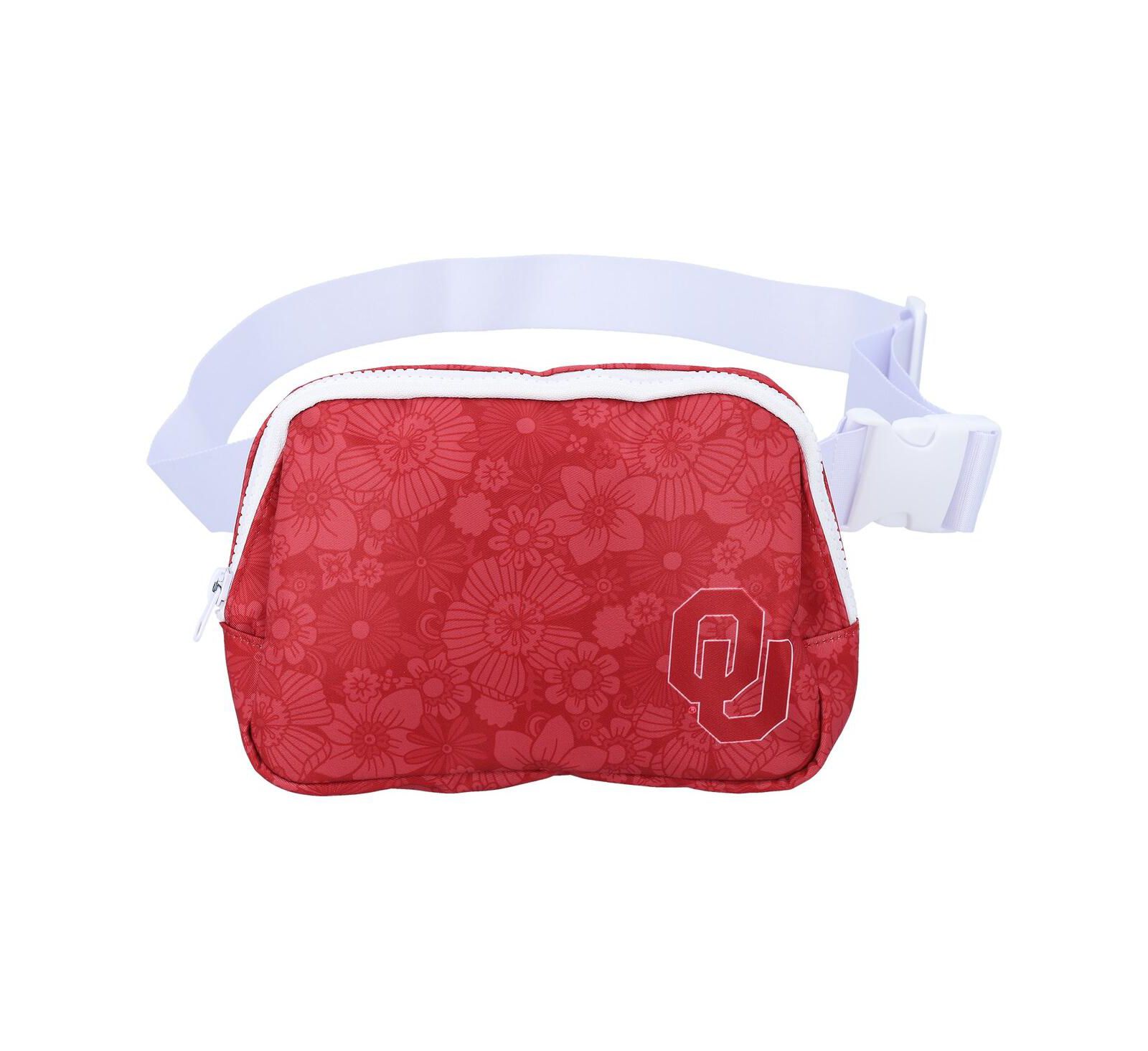 ZooZatz Oklahoma Sooners поясная сумка с цветочным принтом