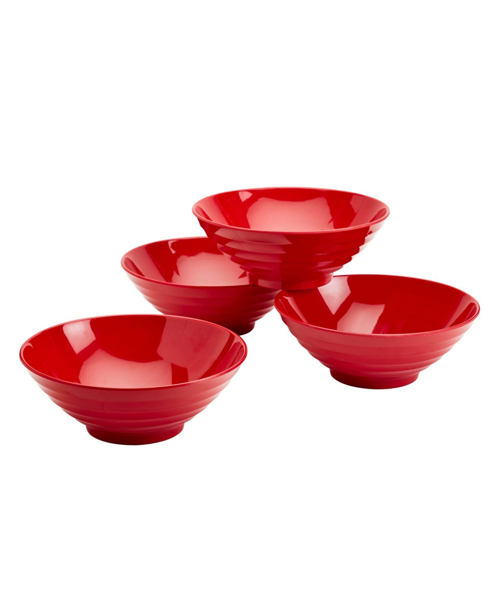 INFUSE Melamine Ramen Bowls, Set of 4