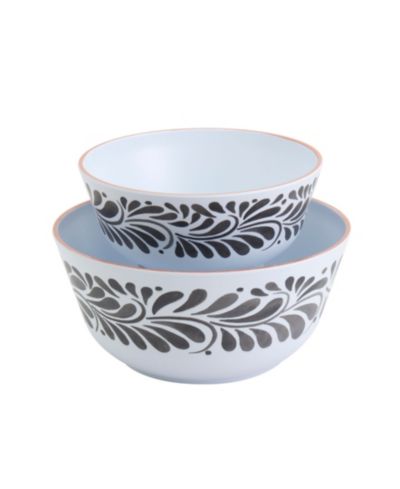 INFUSE Melamine Serving Bowls, Set of 2