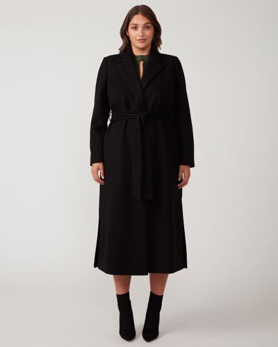 ESTELLE Женское длинное пальто Charmed Robe Black