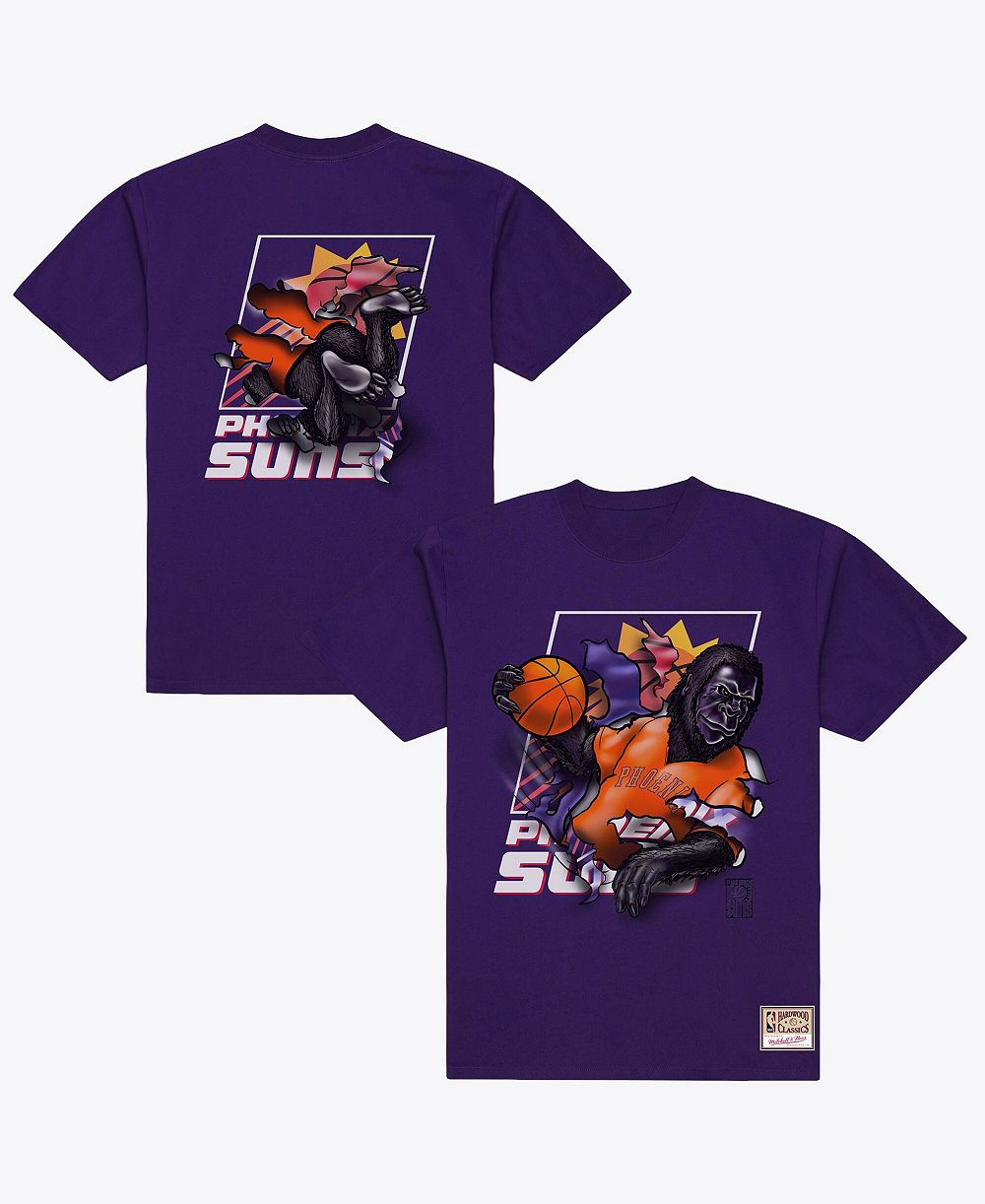 Mitchell & Ness Мужской Purple Phoenix Suns Breakthrough T-Shirt