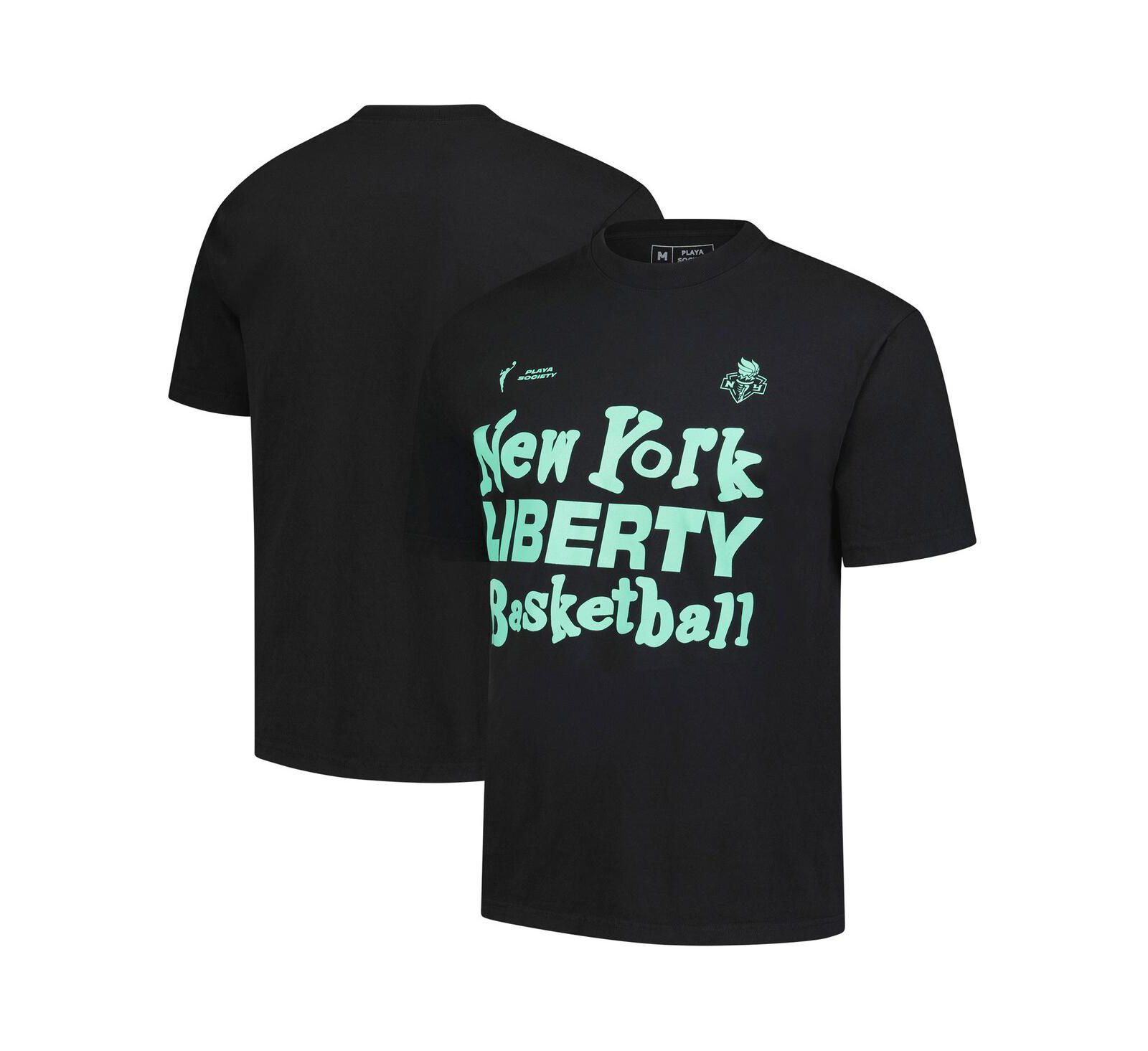 Футболка Playa Society New York Liberty Black для мужчин и женщин