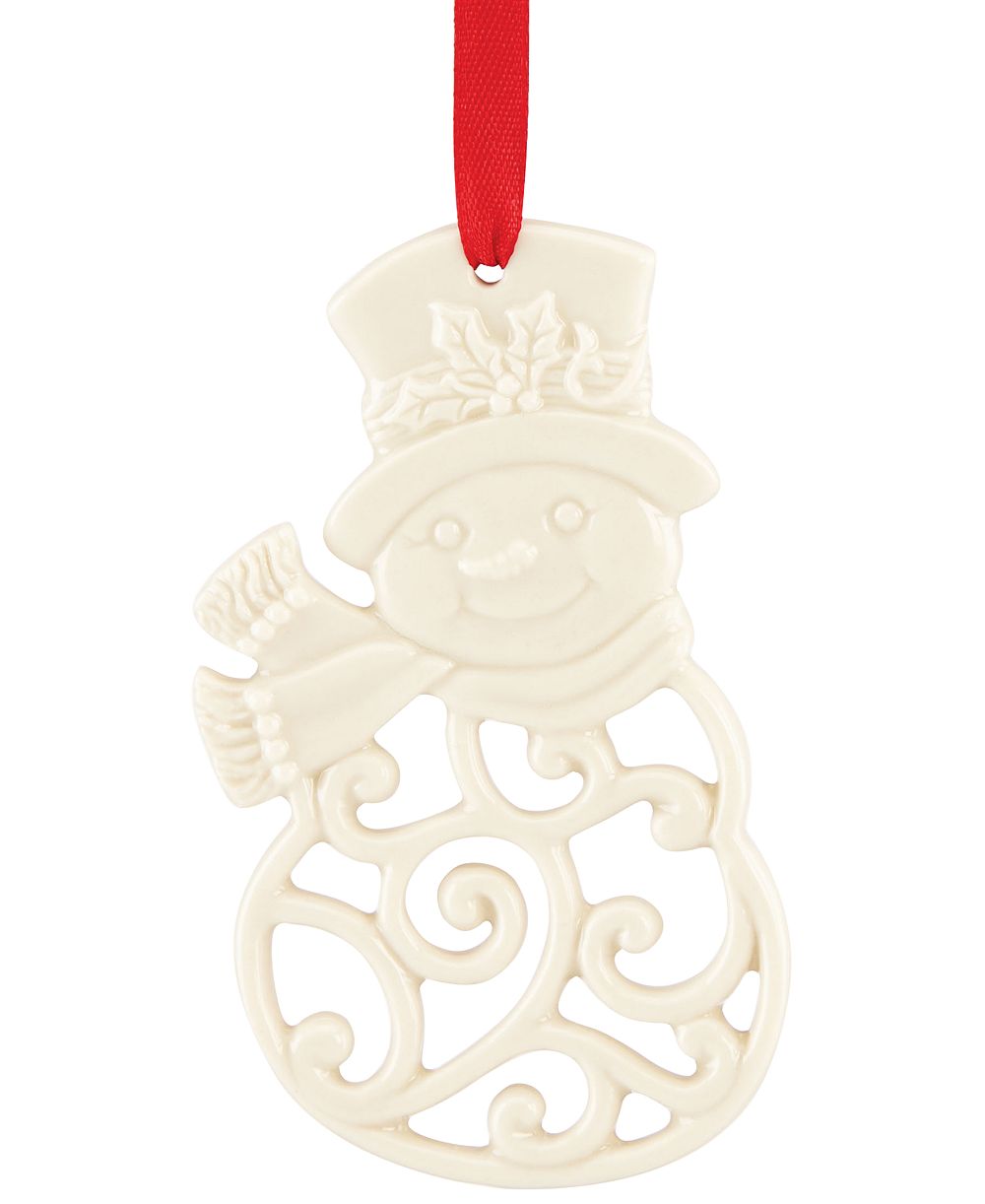 Lenox украшение Снеговик Charm
