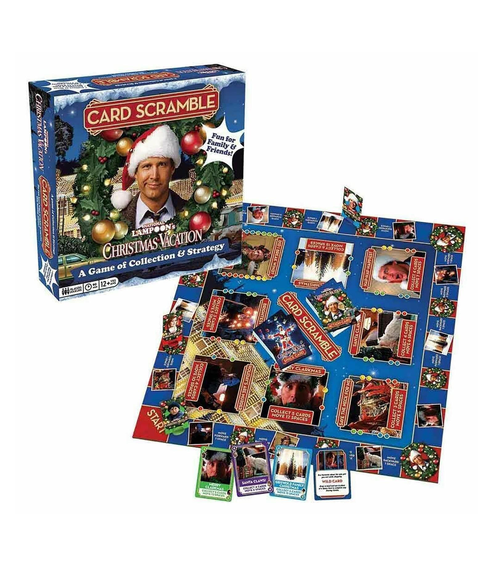 Christmas Vacation Card Scramble настольная игра