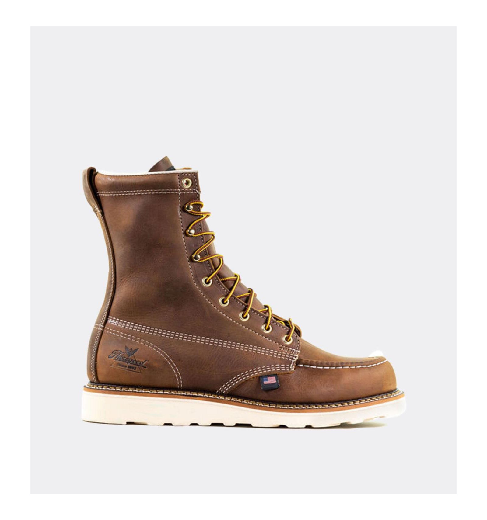 Мужские рабочие ботинки Thorogood 1957 Series Waterproof Safety Toe 8" Moc Toe