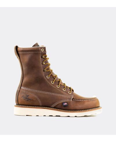 Thorogood Men's 1957 Series Waterproof Safety Toe 8" Moc Toe Work Boots for Men
