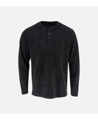 Мужская Henley с длинным рукавом Heavyweight Vintage Wash от Thorogood