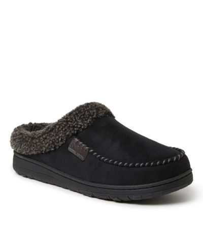 Мужские домашние тапочки-калоши Dearfoams Microsuede Moccasin