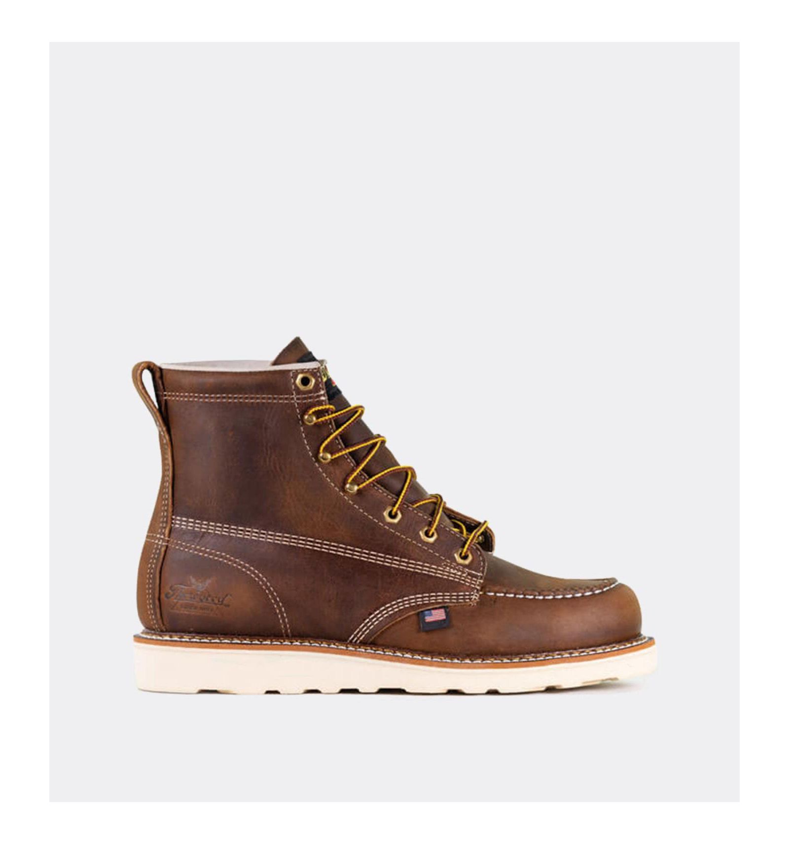 Thorogood Men's American Heritage 6" Moc Toe Work Boots for Men
