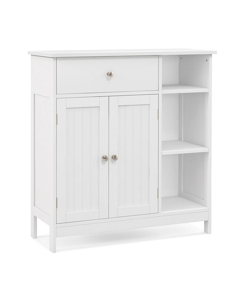 Freestanding Kitchen Cupboard Storage Organizer with 1 Large Drawer