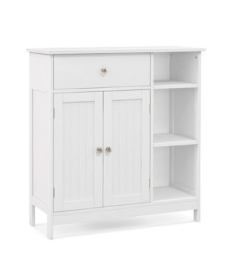 Freestanding Kitchen Cupboard Storage Organizer with 1 Large Drawer