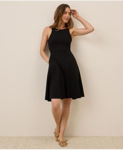 Женское платье Pact Organic Cotton Fit & Flare Twist Back