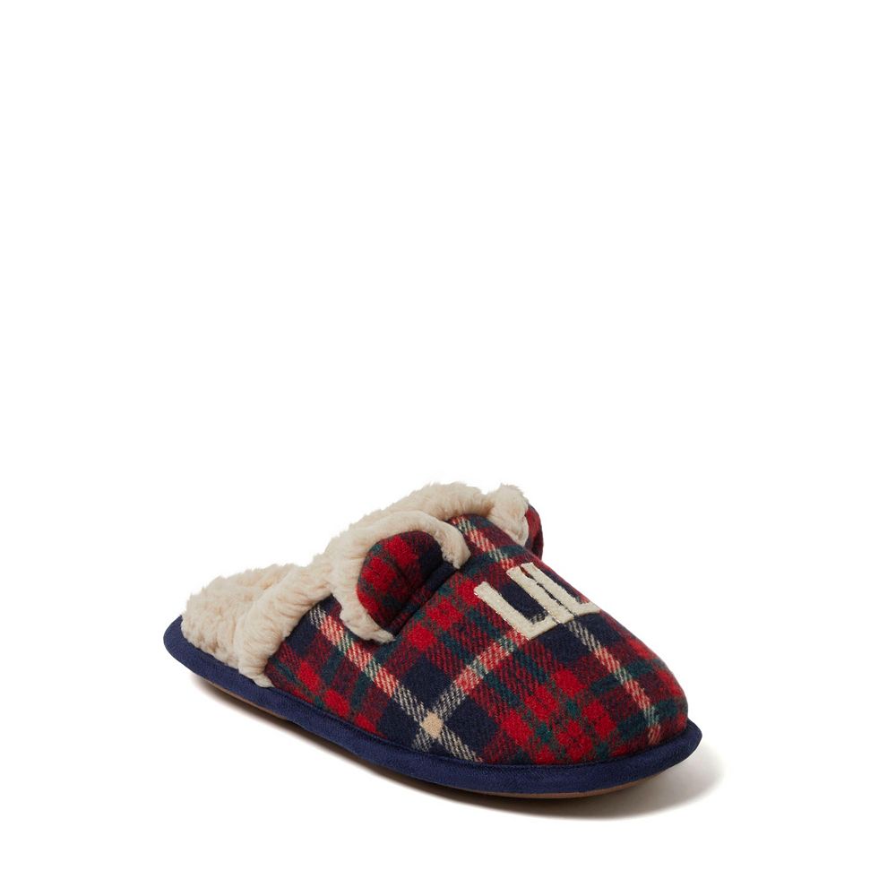 Детские тапочки Dearfoams Lil Bear Plaid Scuff House