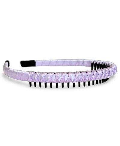 Thin Solid Headband - Purple