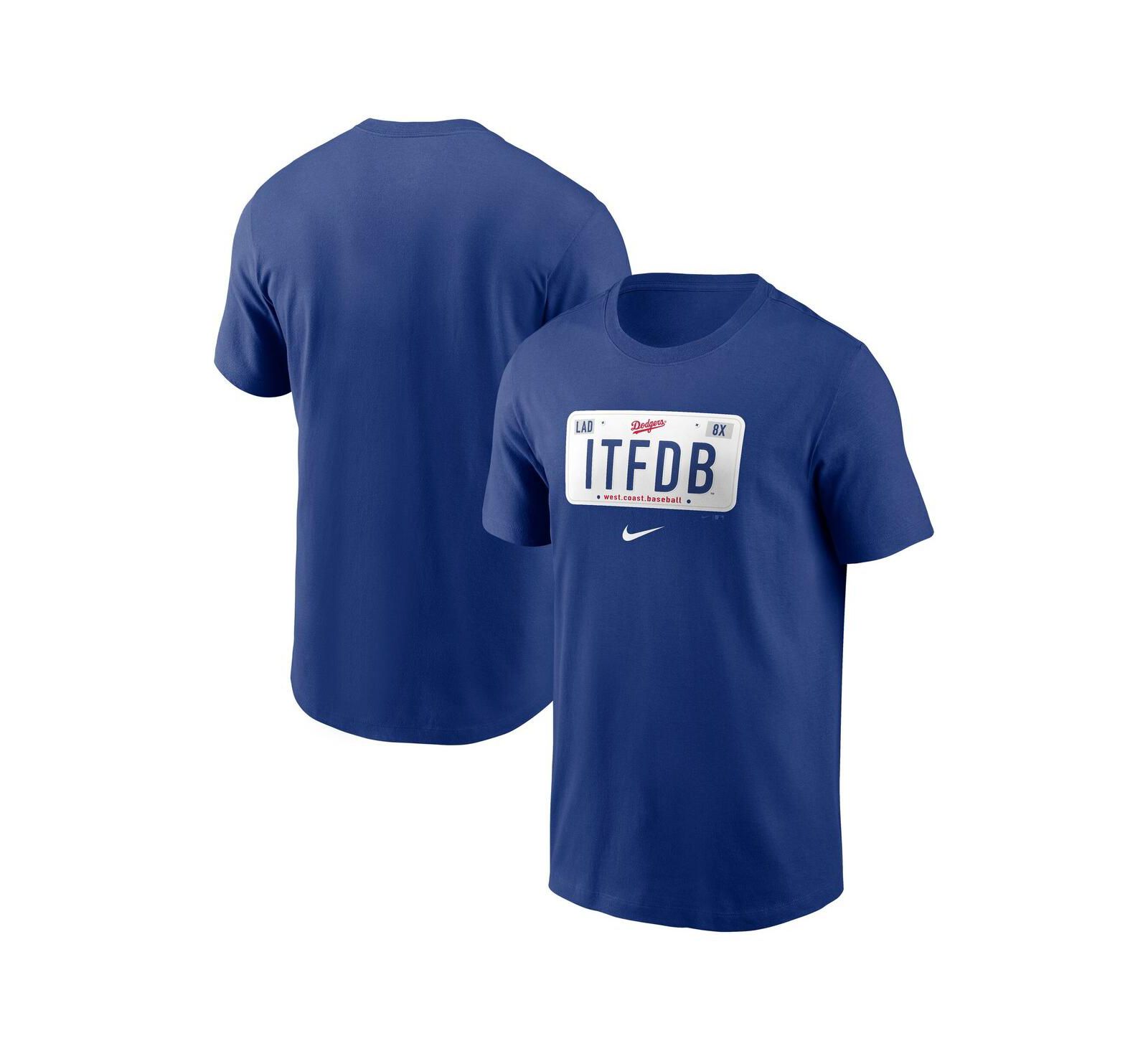 Nike Men's Royal Los Angeles Dodgers Local Hometown T-Shirt