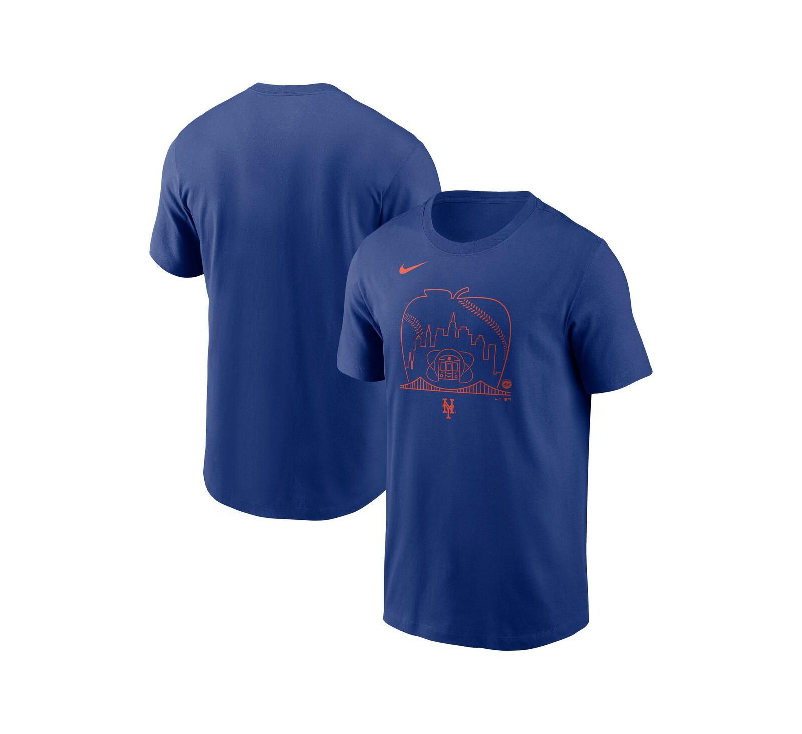 Мужская футболка Nike Royal New York Mets Local Hometown T-Shirt