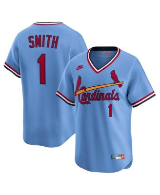 Джерси Nike Мужская Ozzie Smith Blue St. Louis Cardinals, коллекция Cooperstown Limited