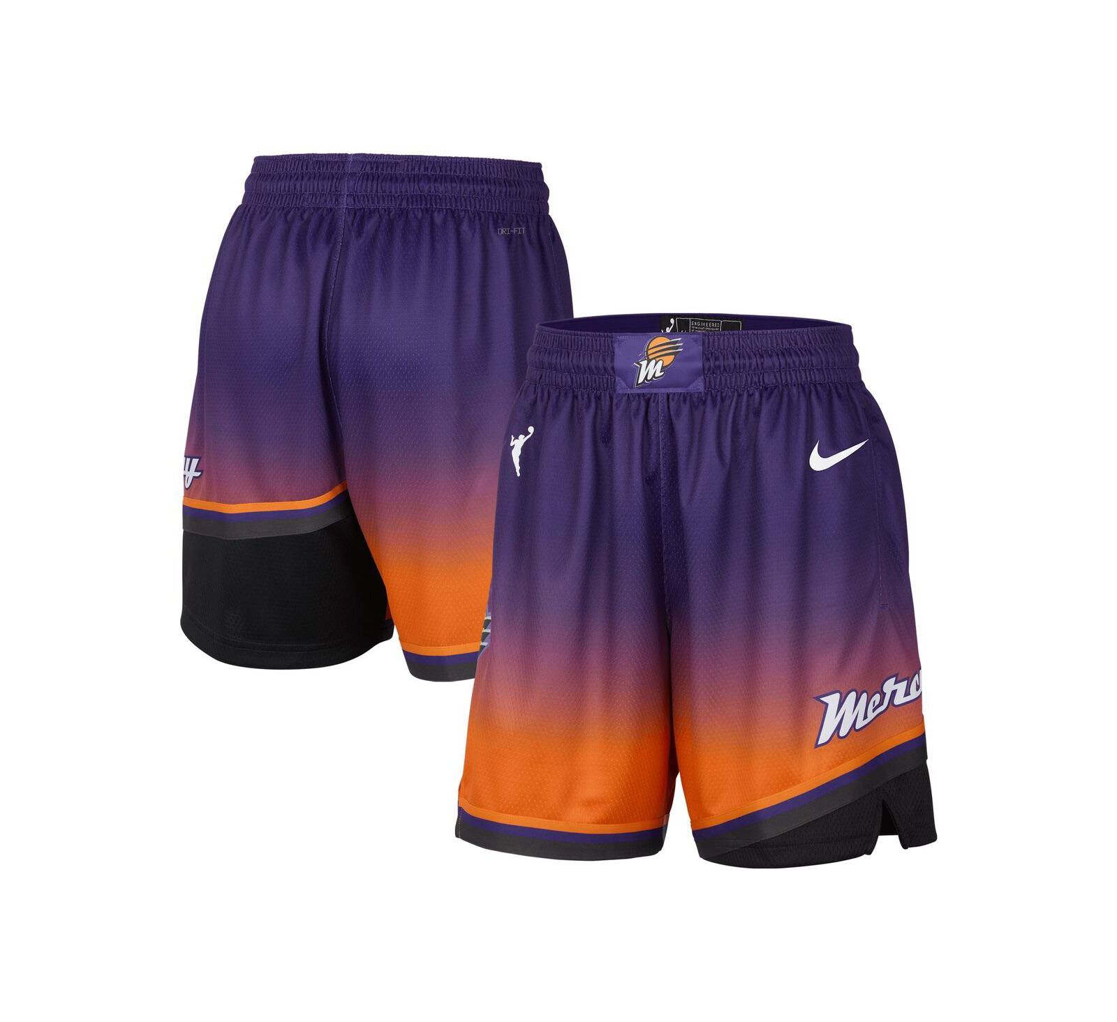 Женские спортивные шорты Nike Phoenix Mercury Performance, фиолетовые