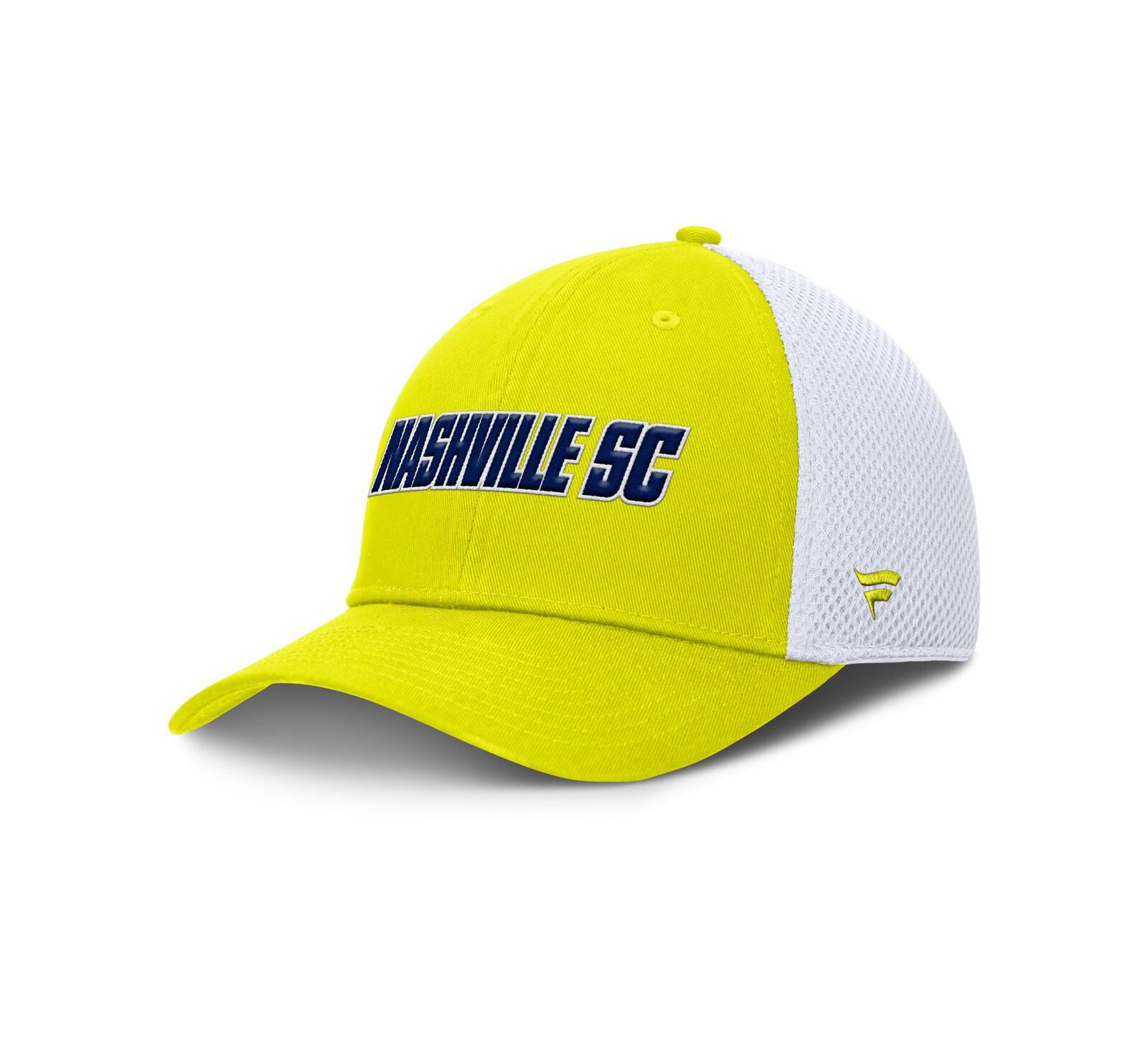 Fanatics Мужская кепка Rocket Flex Yellow Nashville SC
