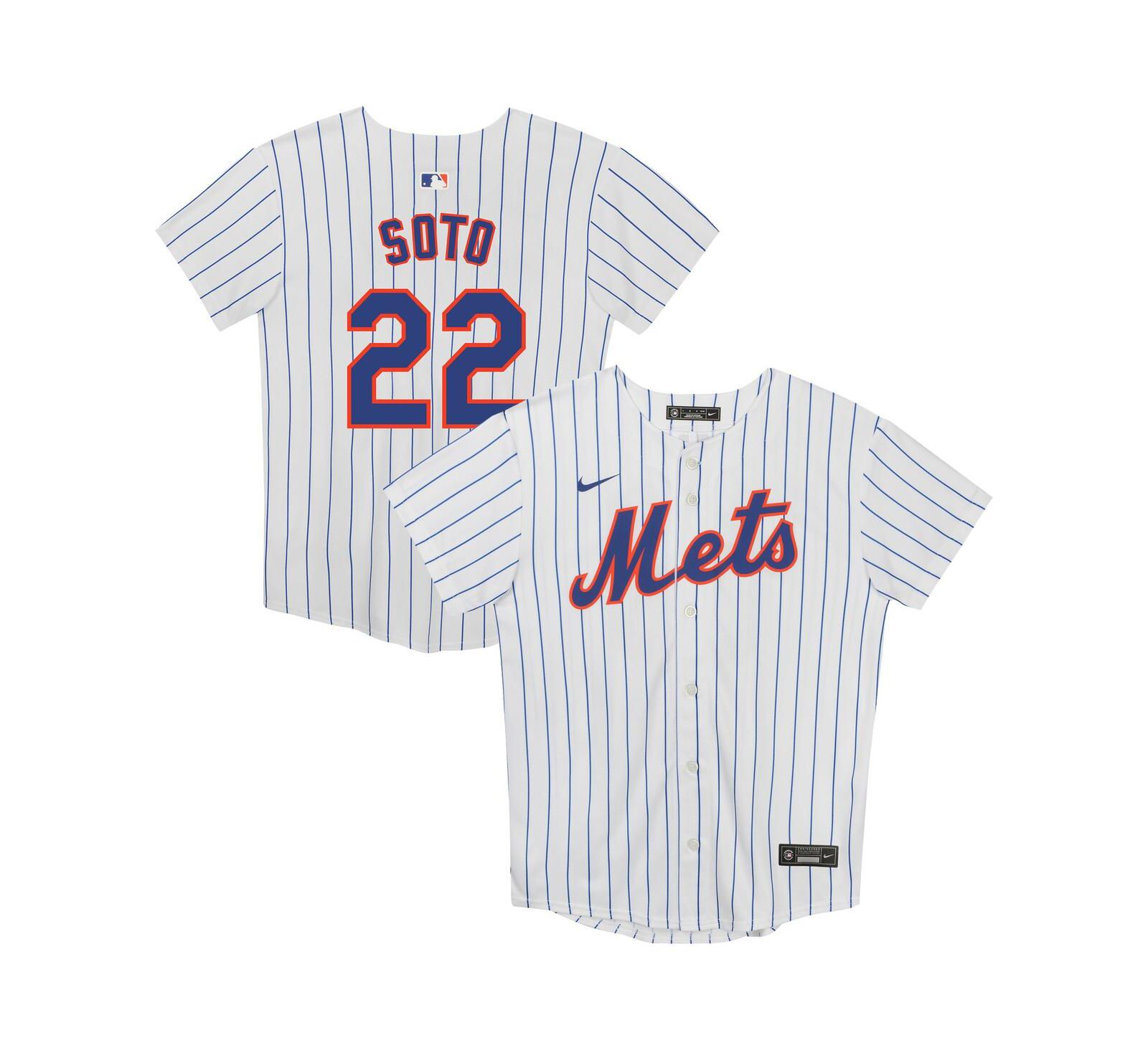 Детская джерси Nike Juan Soto White New York Mets Home Game
