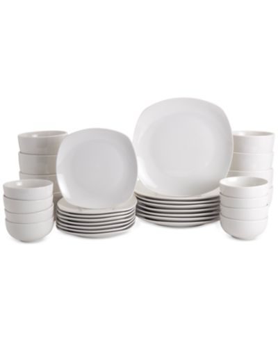 Набор столовой посуды Haven Soft Square, 32 Pc., Service for 8