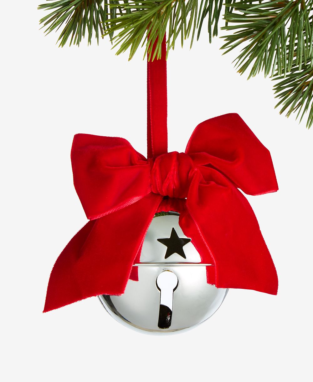 Holiday Lane Елочное украшение Bell с бантом Christmas Cheer