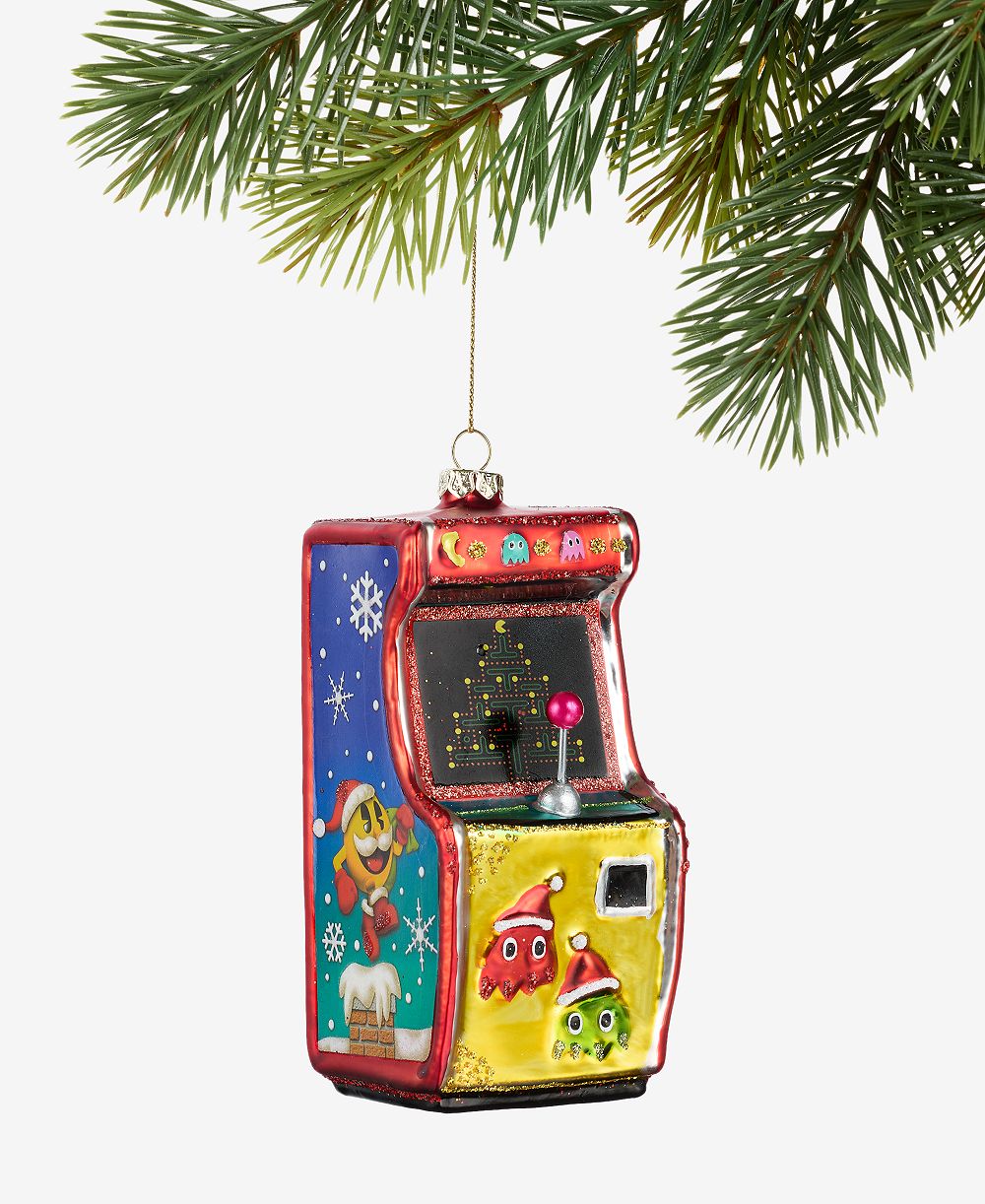 Holiday Lane Eclectic Charm стеклянное украшение в виде игровой приставки