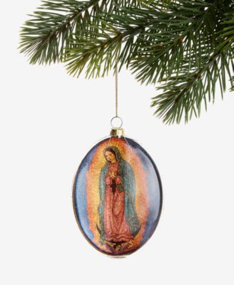 Украшение Holiday Lane Blessed Our Lady of Guadalupe Disc Ornament