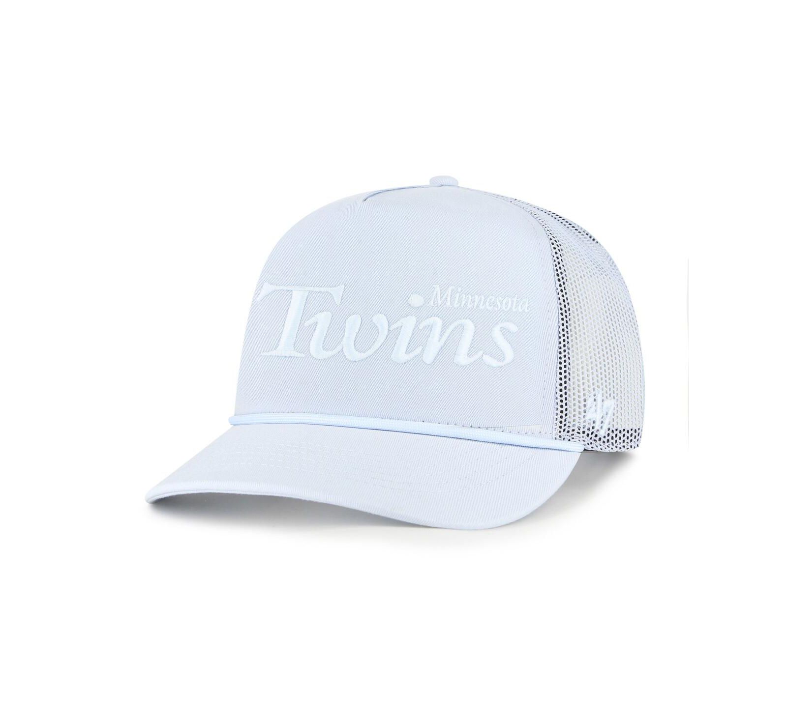 Мужская бейсболка '47 Brand Minnesota Twins Light Blue Adjustable Trucker Hat