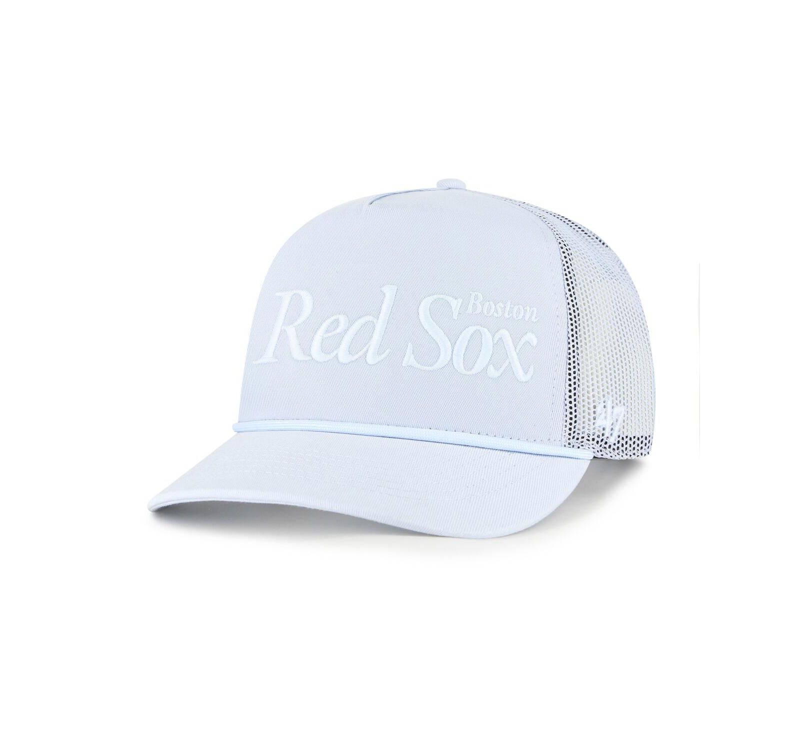 '47 Brand Мужская кепка '47 Brand Light Blue Boston Red Sox Foundation Script Hitch Adjustable Trucker