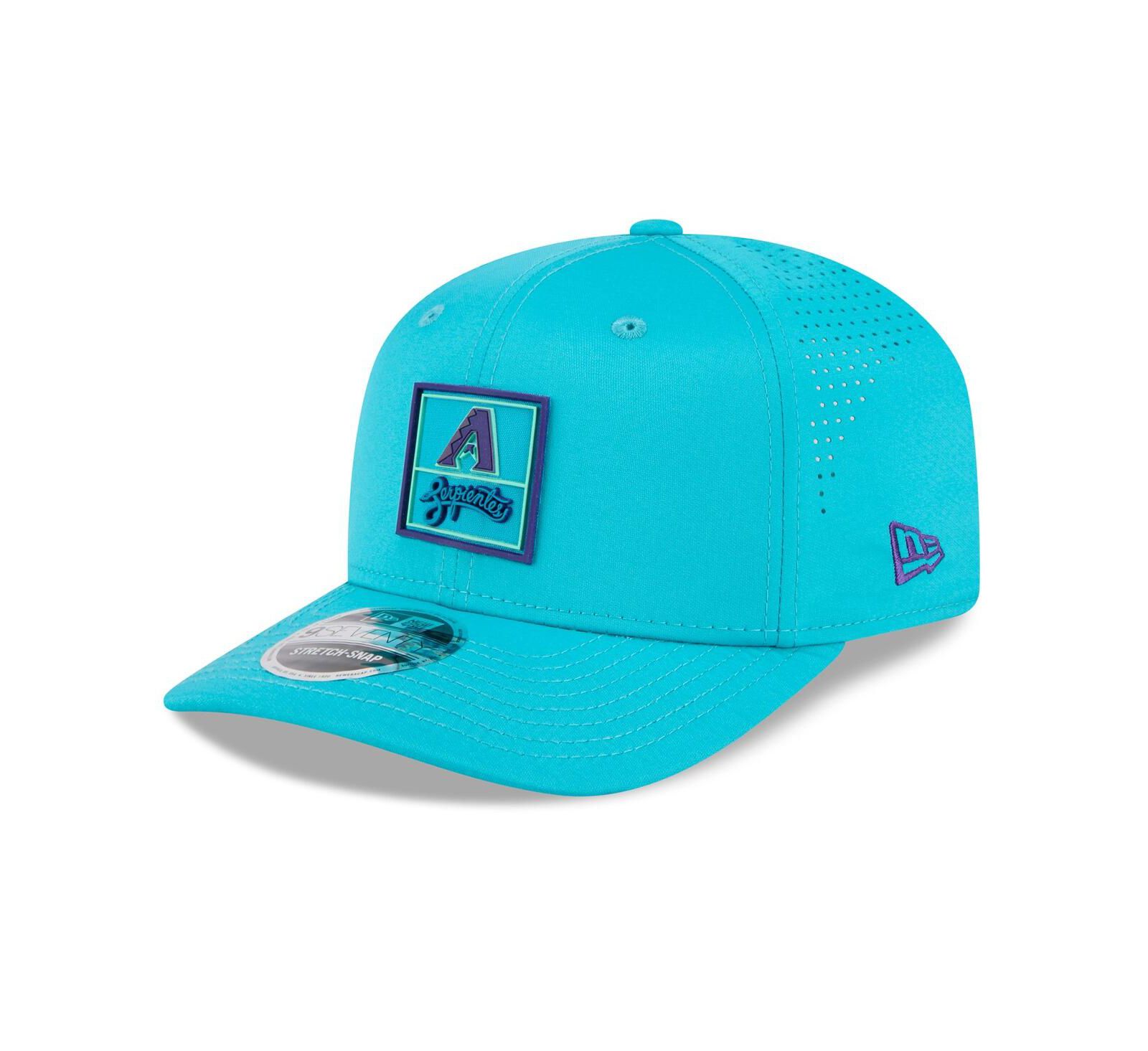 New Era Men's Teal Arizona Diamondbacks 2025 City Connect Fan Pack 9SEVENTY Adjustable Hat