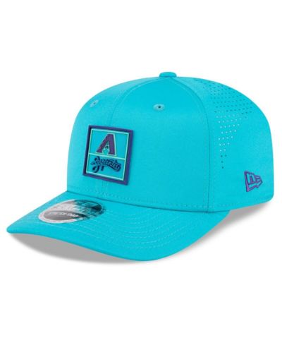 Мужская кепка New Era Teal Arizona Diamondbacks 2025 City Connect Fan Pack 9SEVENTY Adjustable