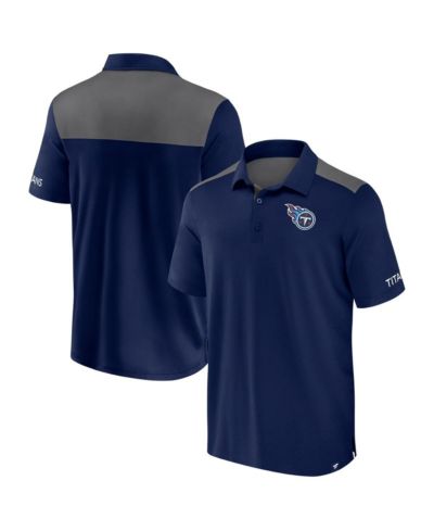 Мужская рубашка-поло Fanatics Tennessee Titans Color Block