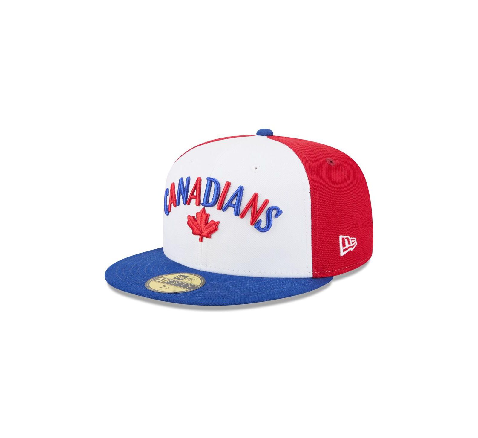 New Era кепка New Era Men's White Vancouver Canadians Theme Nights 59FIFTY Fitted