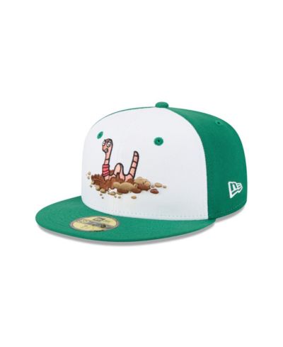 New Era Men's White Worcester Red Sox Theme Nights 59FIFTY Fitted Hat