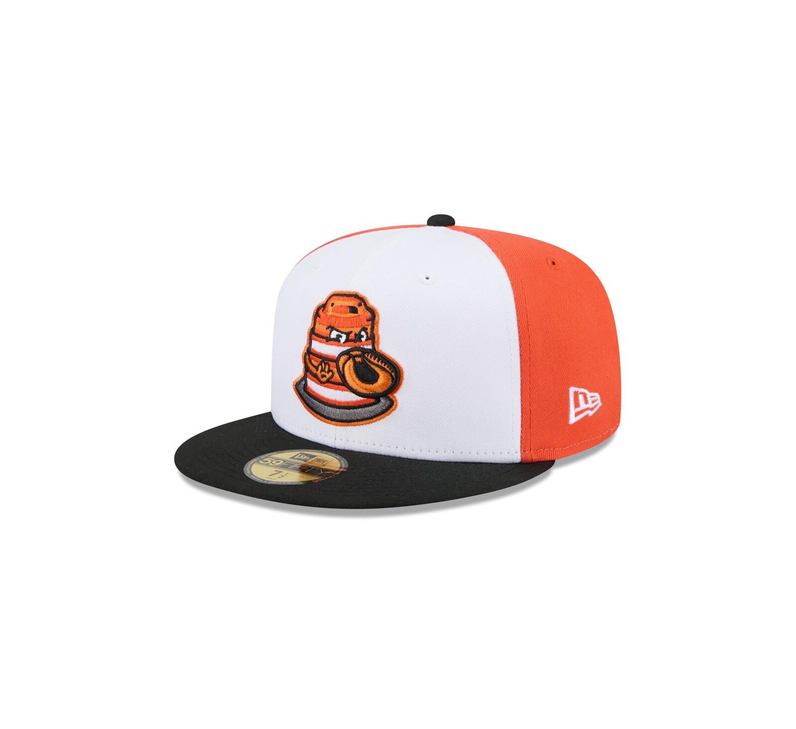 New Era Men's White Peoria Chiefs Theme Nights 59FIFTY Fitted Hat