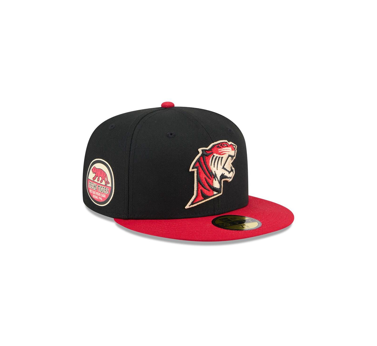 Мужская кепка New Era 59FIFTY Fitted Black Fresno Grizzlies Theme Nights