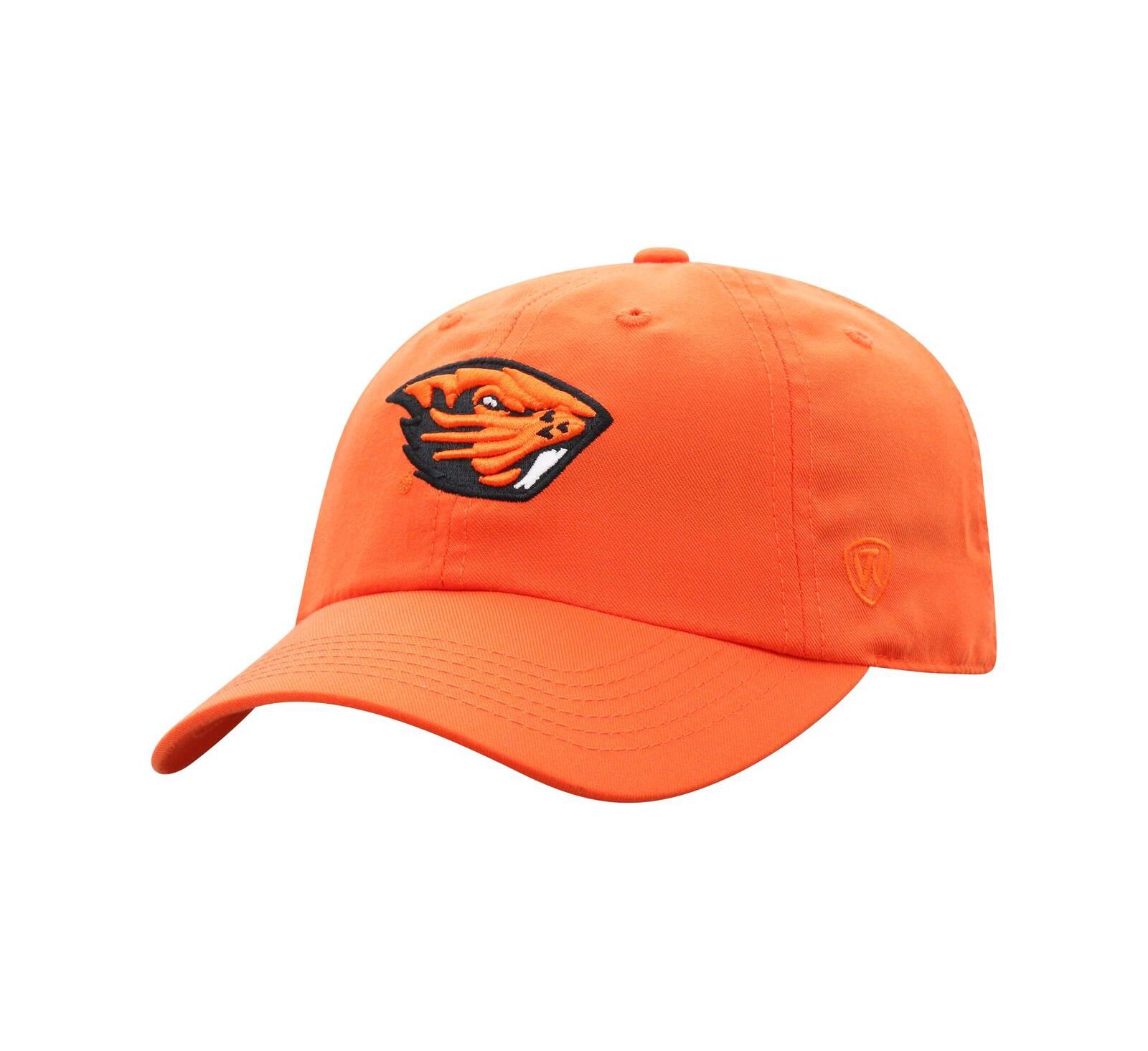 Top of the World Мужская оранжевая кепка с регулируемым размером Oregon State Beavers Staple