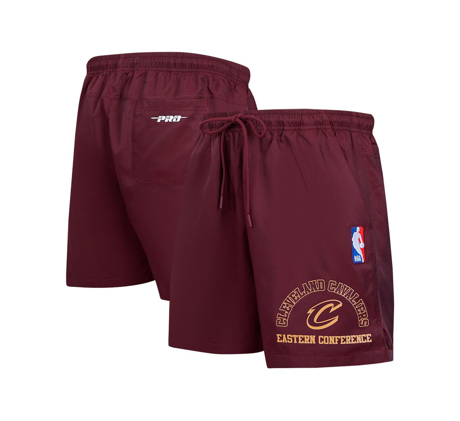 Pro Standard Men's Wine Cleveland Cavaliers Area Code Shorts