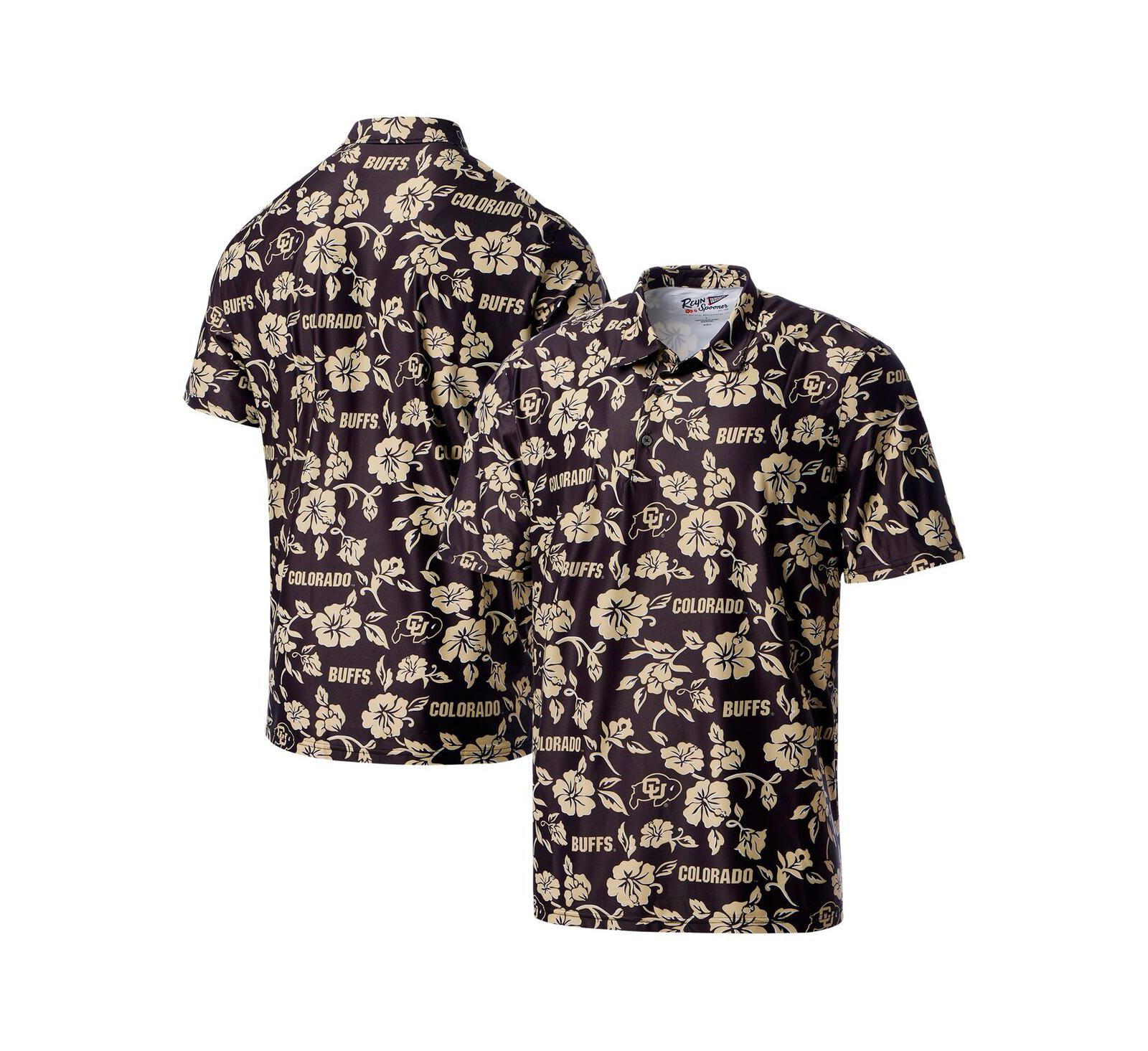 Reyn Spooner Men's Black Colorado Buffaloes Performance Polo Shirt