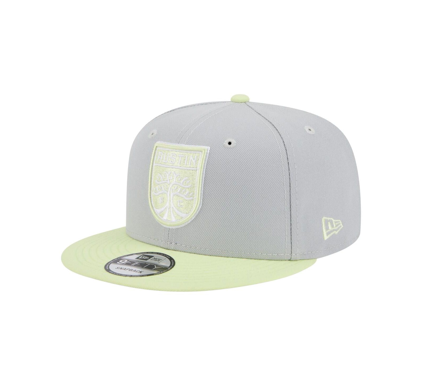 New Era Мужская кепка New Era Gray Austin FC Color Pack Two-Tone 9FIFTY Snapback
