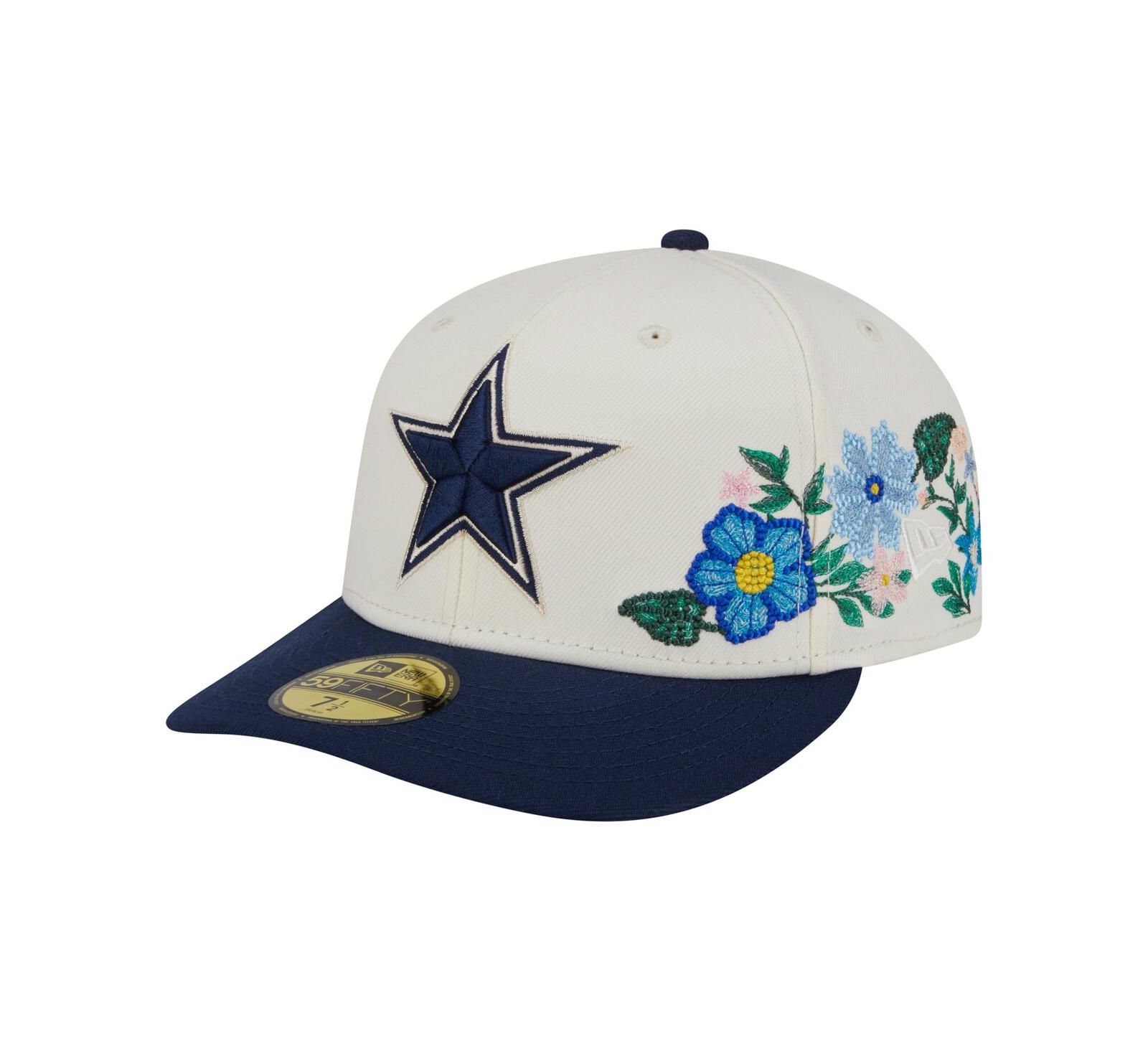 Мужская кепка New Era Dallas Cowboys Tonal Florals 59FIFTY Fitted