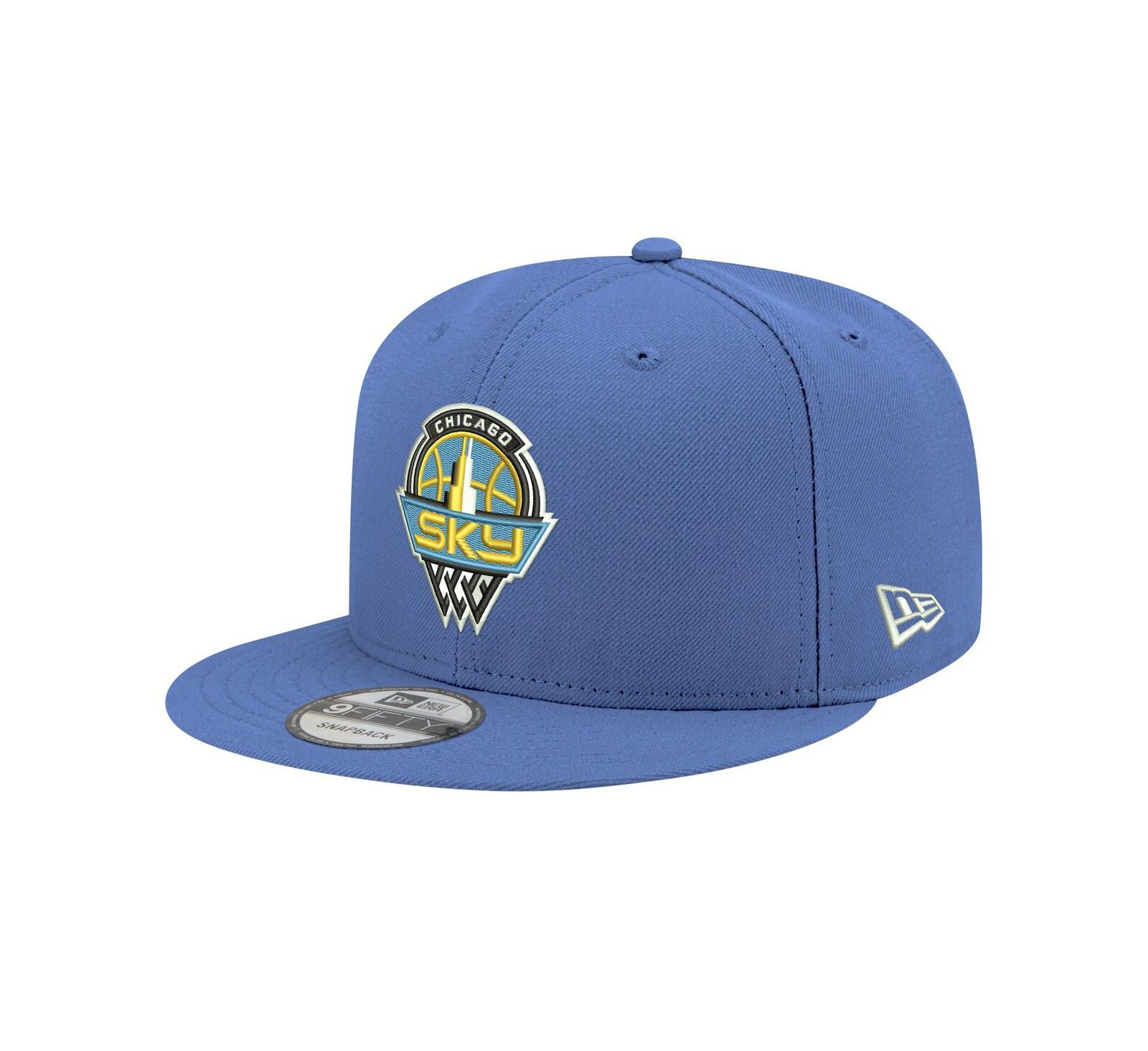 Кепка New Era Men's and Women's Sky Blue Chicago Sky Logo 9FIFTY Snapback