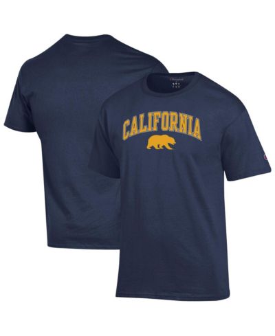 Мужская футболка Champion Navy Cal Bears Arch Over Logo