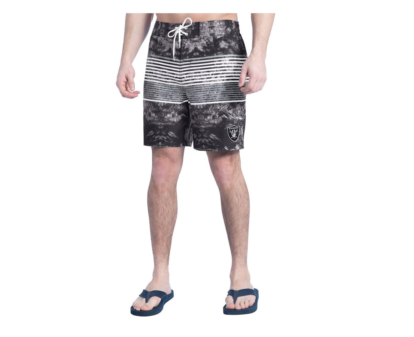 G-III Sports by Carl Banks Men's плавательные шорты Las Vegas Raiders Horizon Volley