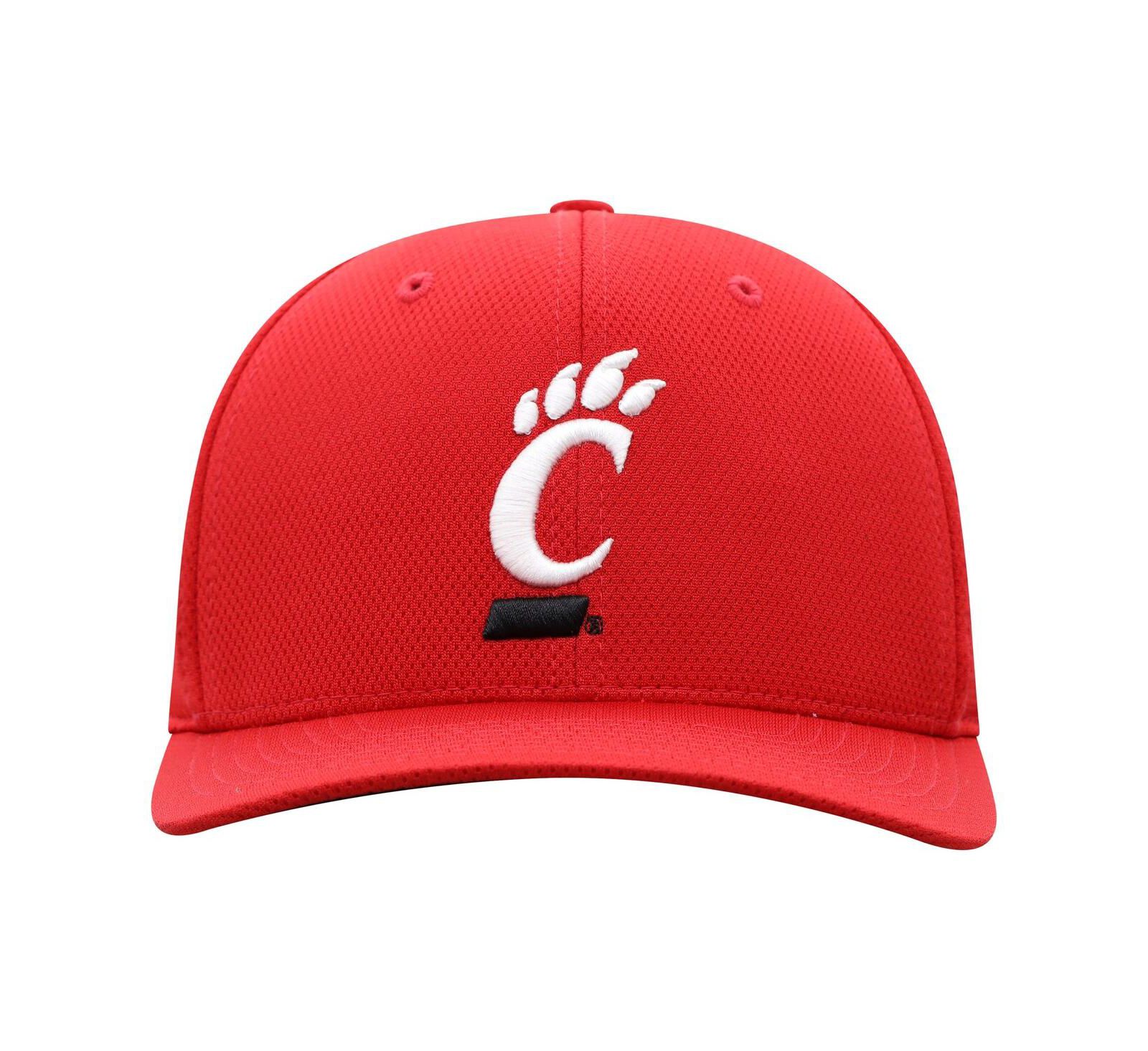 Мужская кепка Top of the World Red Cincinnati Bearcats Reflex Flex